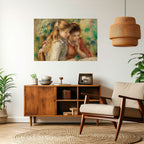 WHISPERS OF FRIENDSHIP Peel and Stick Horizontal Poster