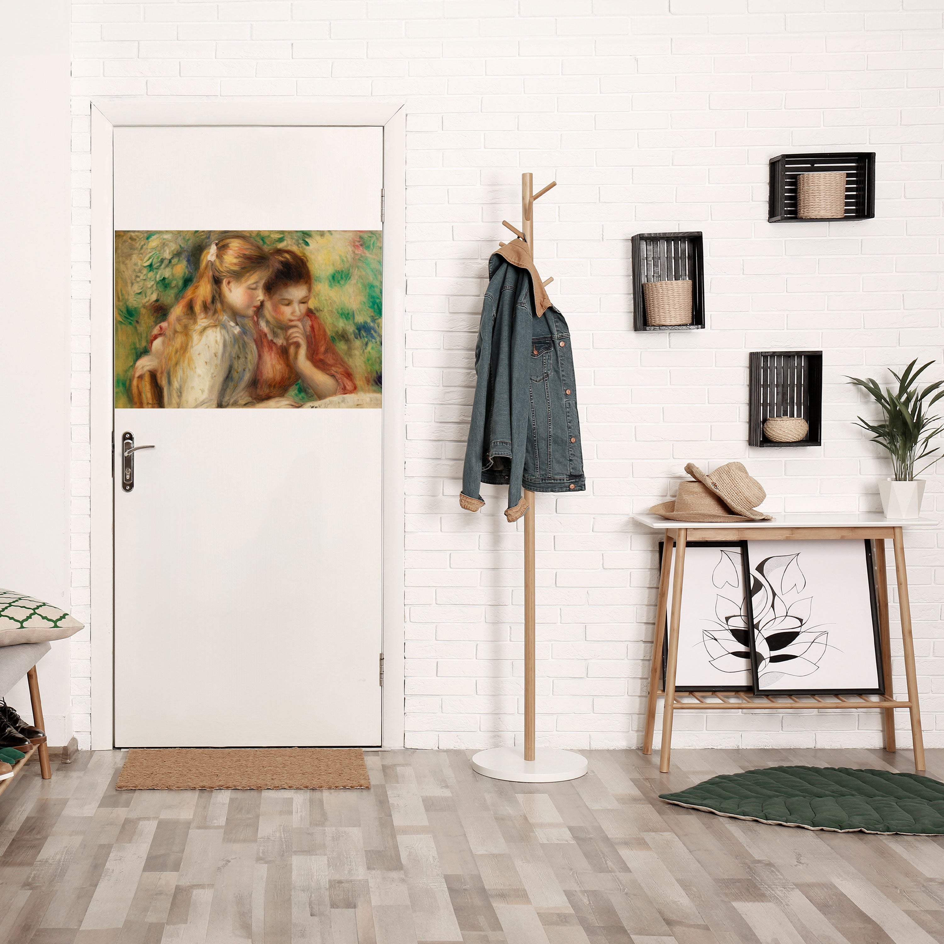 WHISPERS OF FRIENDSHIP Peel and Stick Horizontal Poster