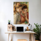 WHISPERS OF FRIENDSHIP Peel and Stick Vertical Poster