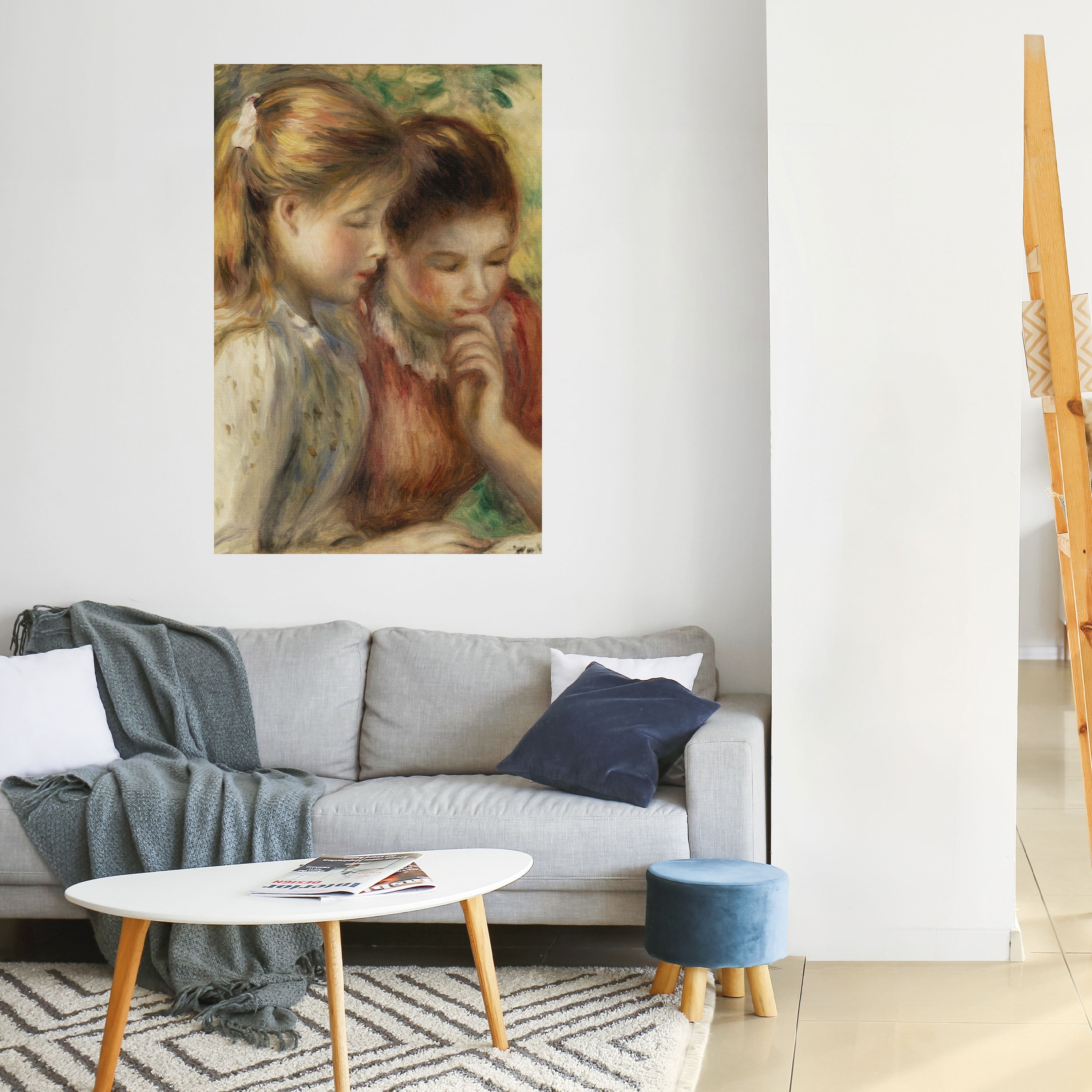 WHISPERS OF FRIENDSHIP Peel and Stick Vertical Poster