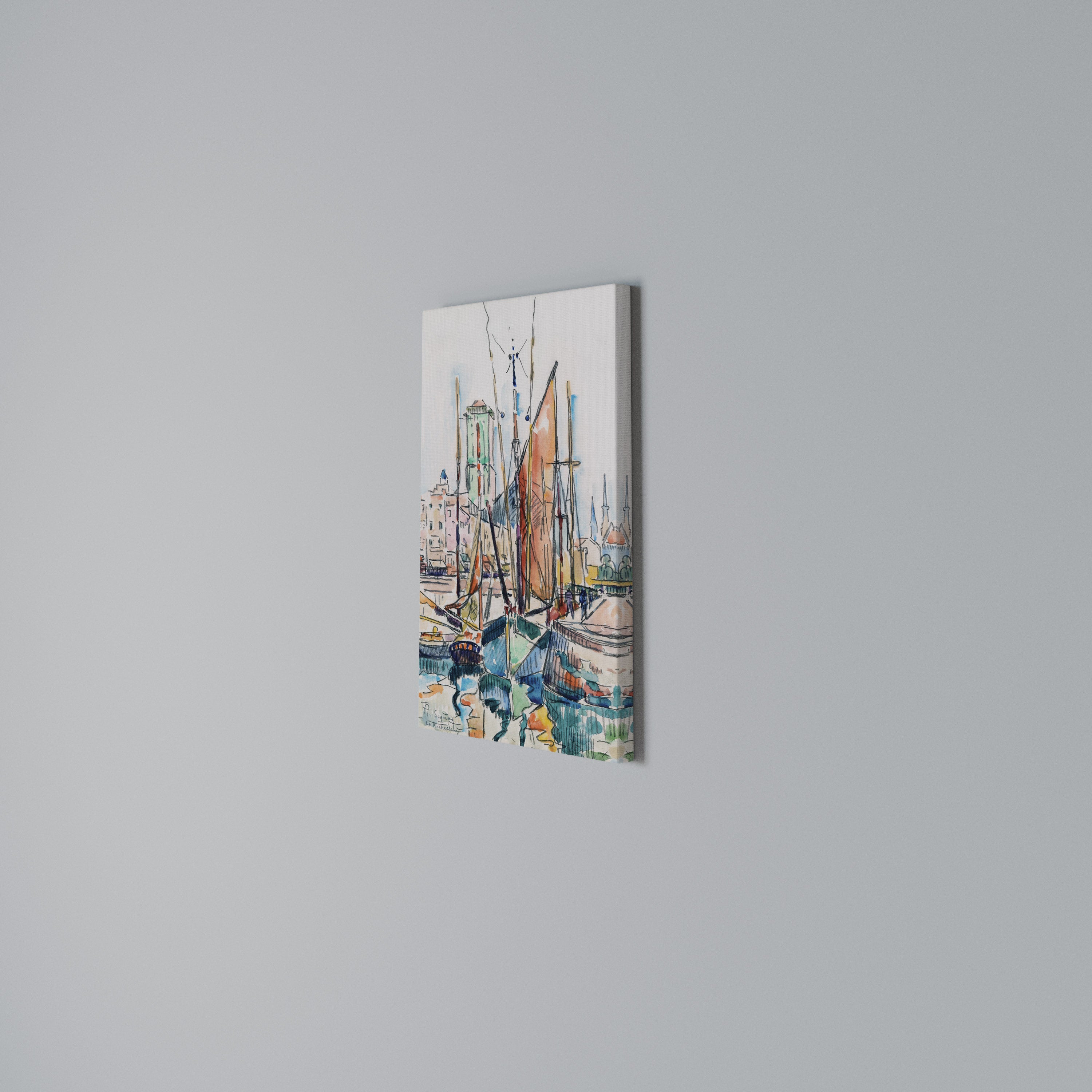 LA ROCHELLE Quadro em tela vertical