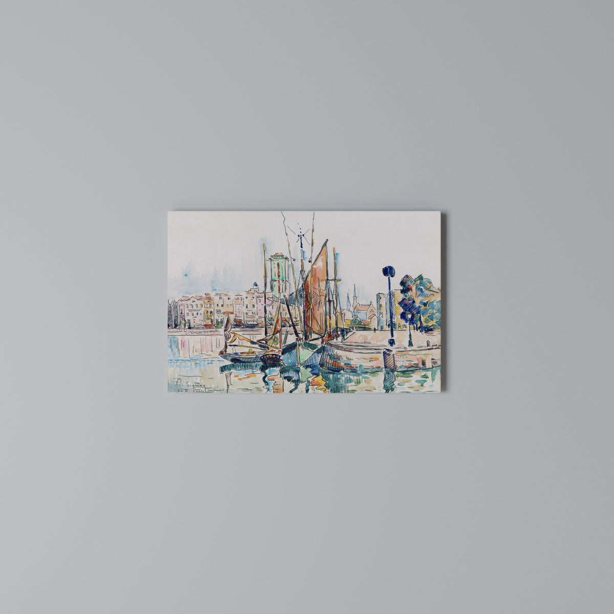 LA ROCHELLE Horizontal Canvas Print