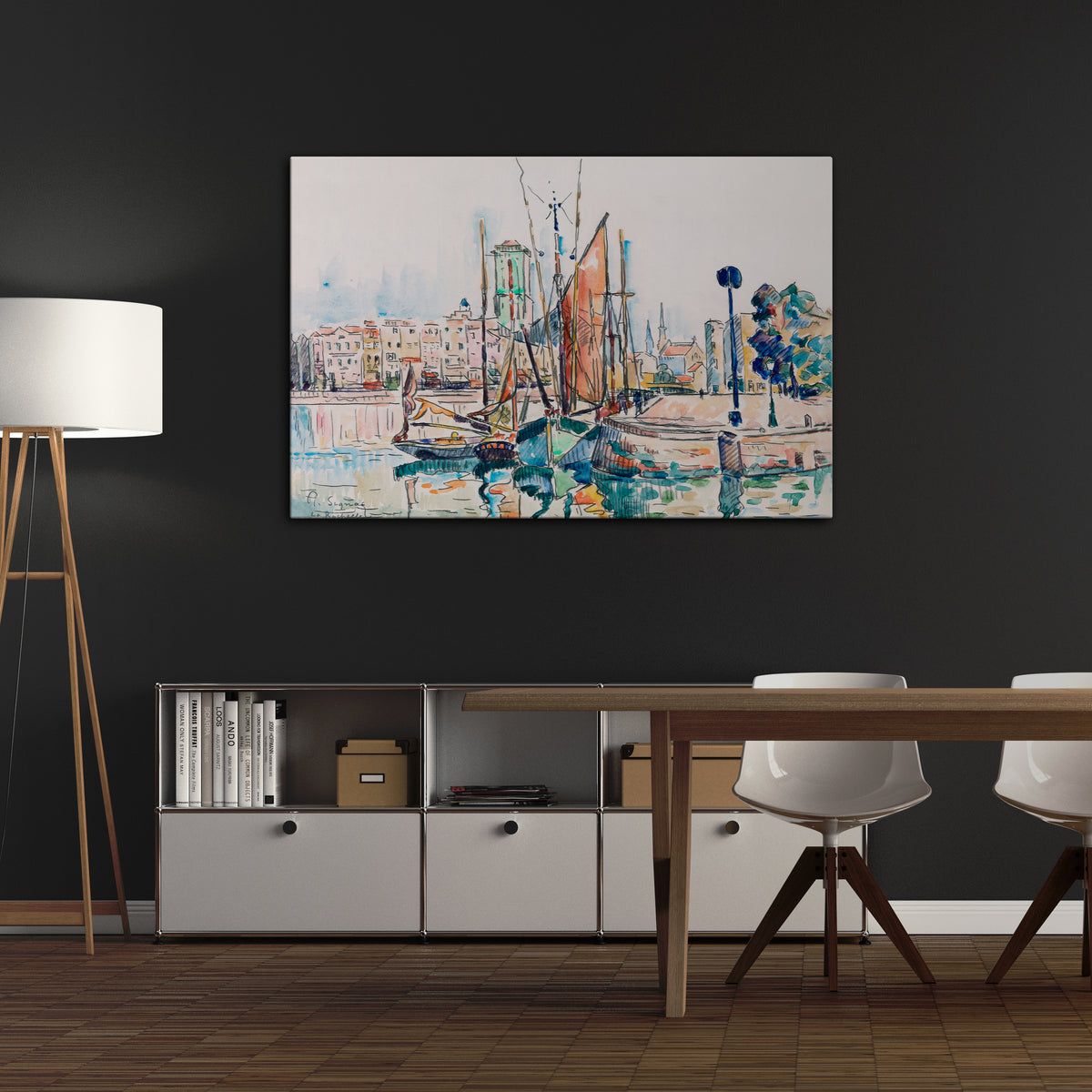 LA ROCHELLE Horizontal Canvas Print