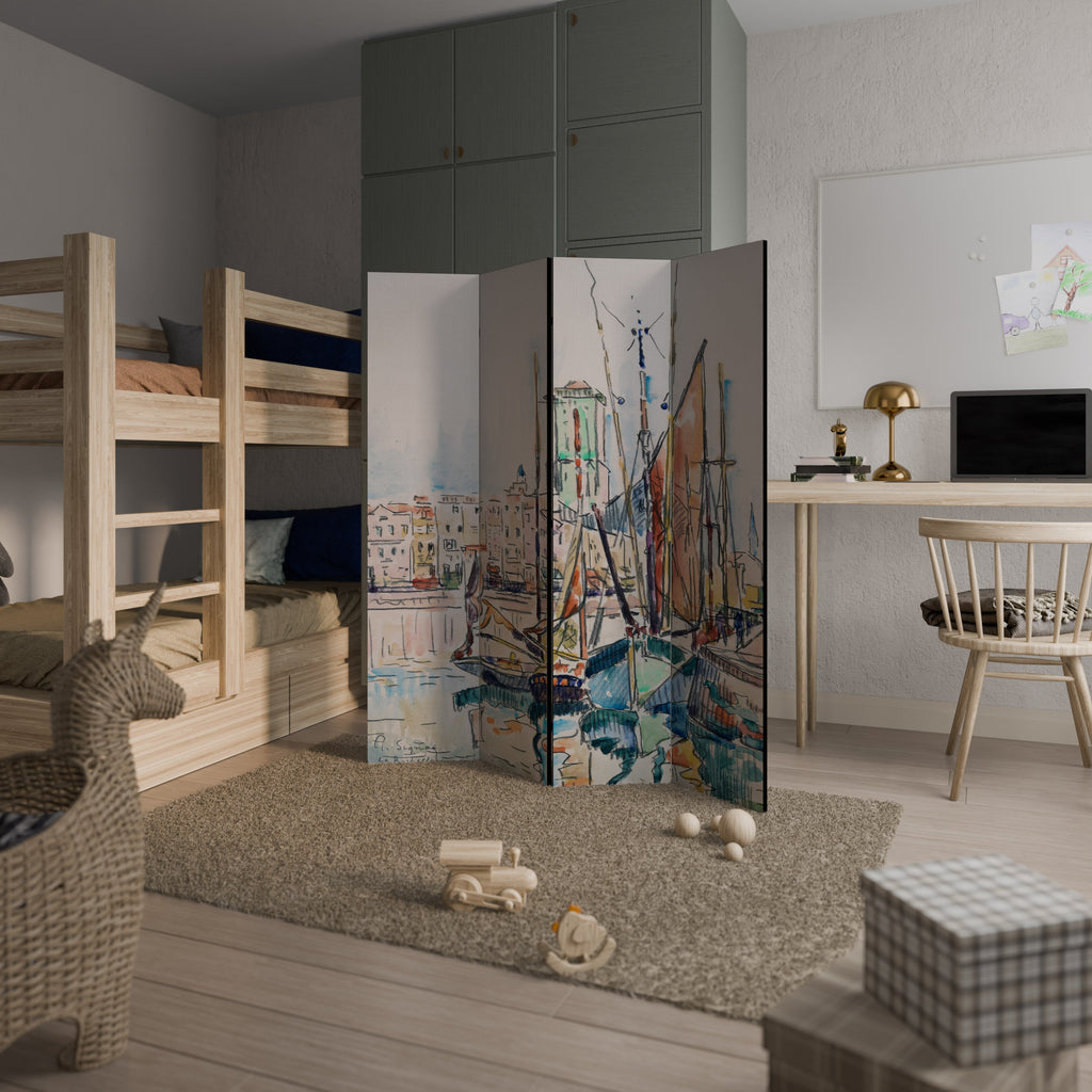 LA ROCHELLE Decorative 4-Panel Room Divider