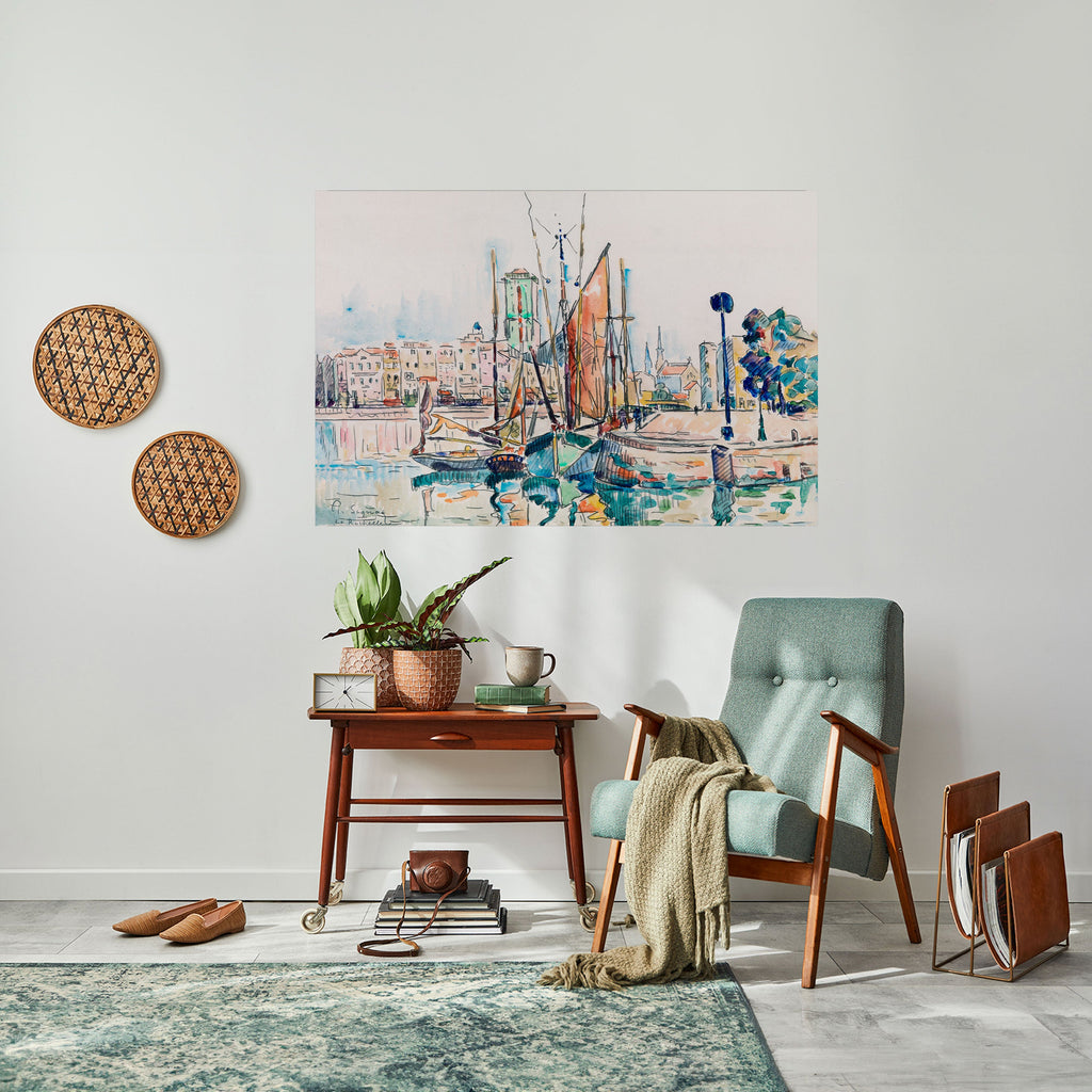 LA ROCHELLE Peel and Stick Horizontal Poster