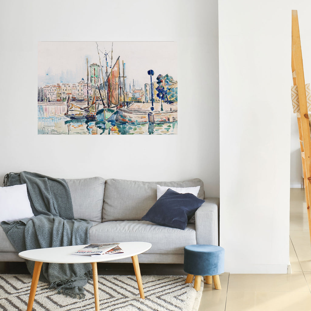 LA ROCHELLE Peel and Stick Horizontal Poster