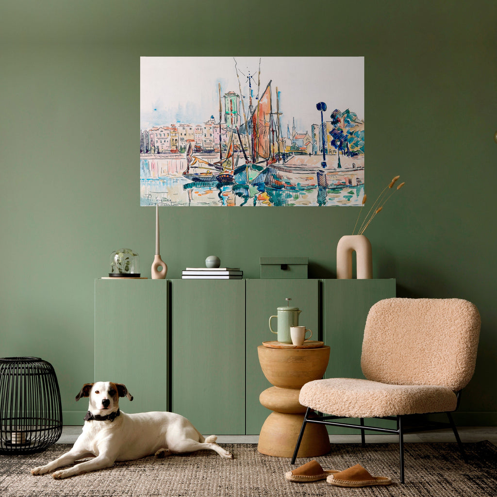 LA ROCHELLE Peel and Stick Horizontal Poster