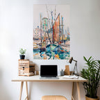 LA ROCHELLE Peel and Stick Vertical Poster