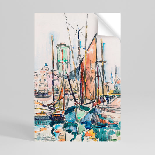 LA ROCHELLE Póster Autocolante Vertical