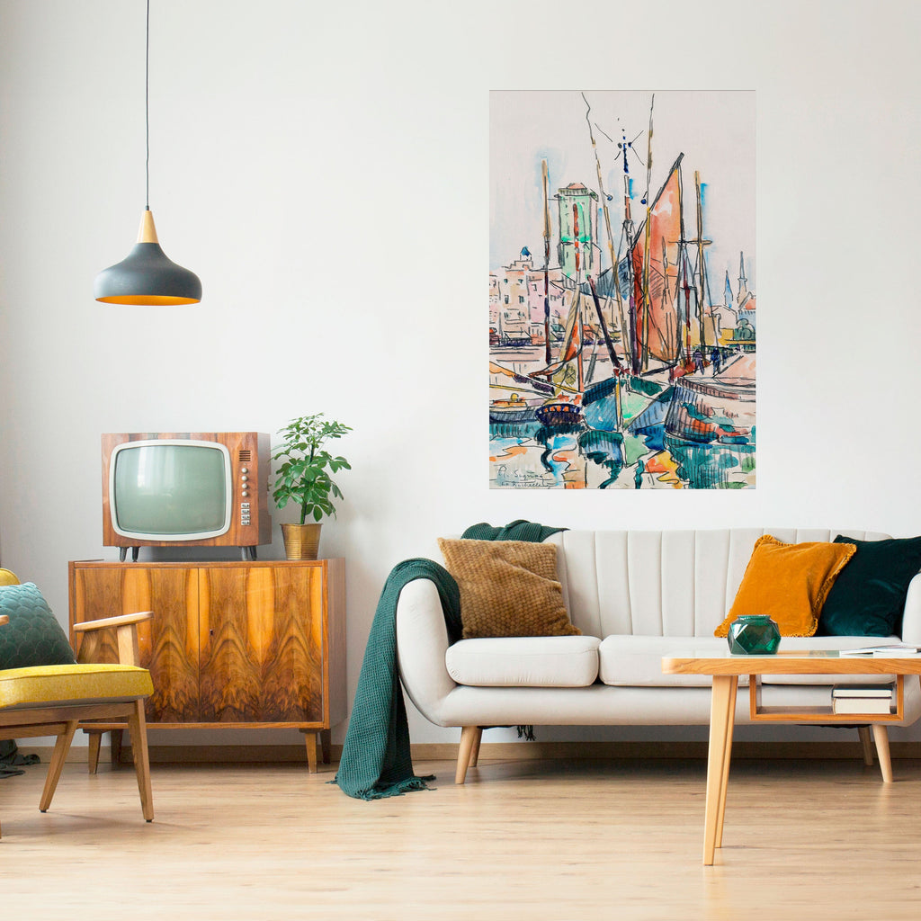 LA ROCHELLE Peel and Stick Vertical Poster