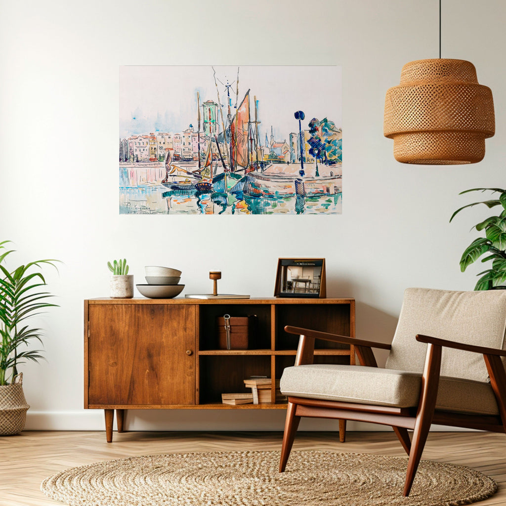 LA ROCHELLE Peel and Stick Horizontal Poster