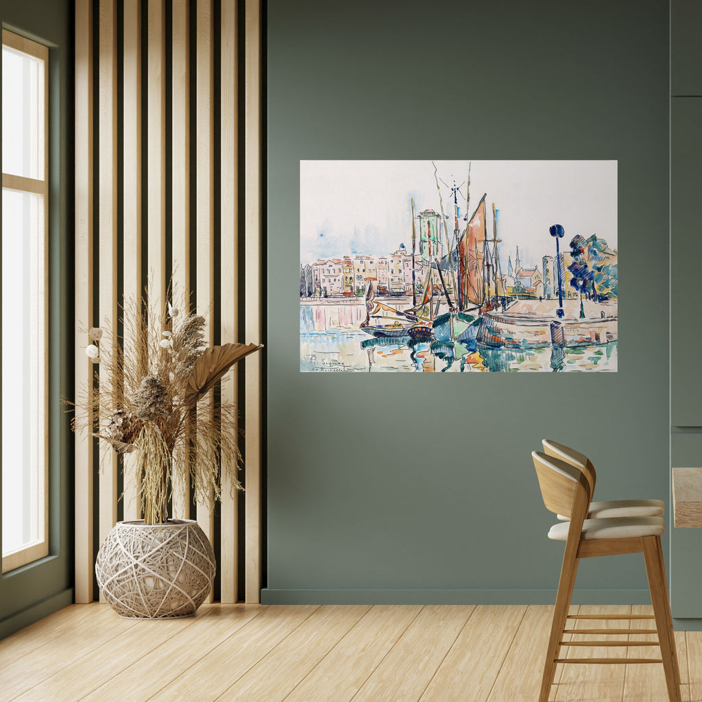 LA ROCHELLE Peel and Stick Horizontal Poster