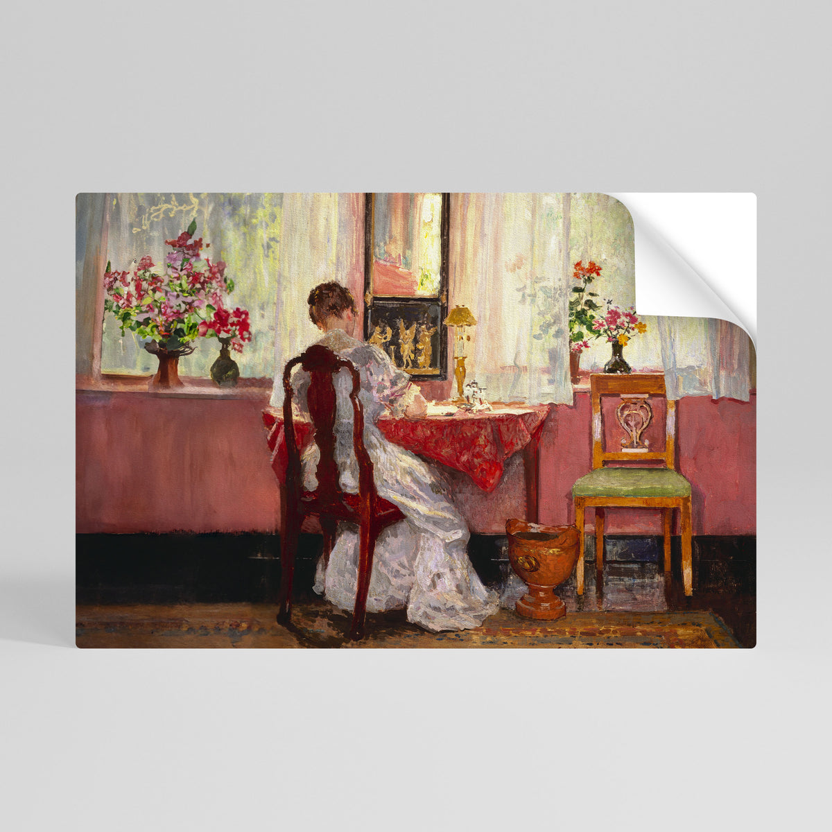 WHISPERS OF A GENTLE DAY Póster Autocolante Horizontal