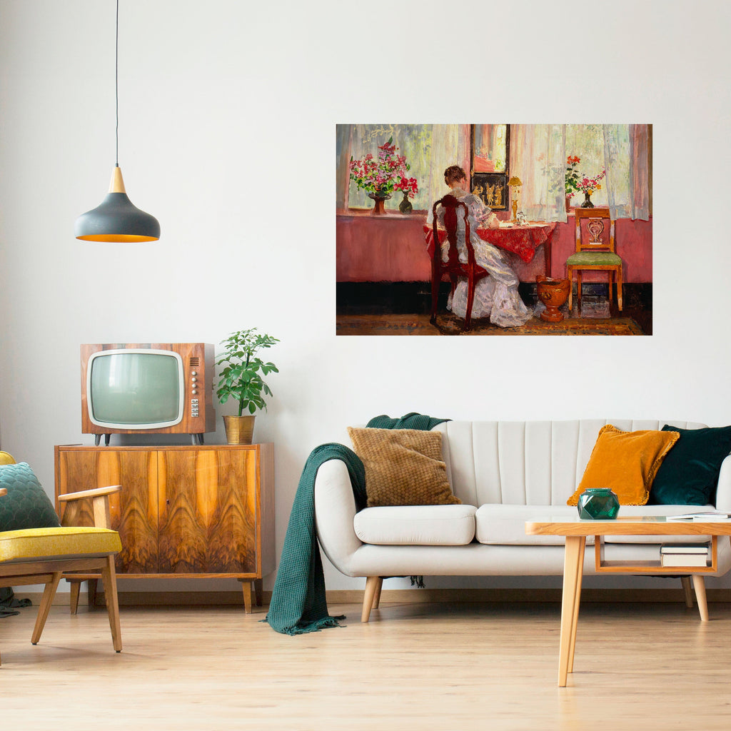 WHISPERS OF A GENTLE DAY Peel and Stick Horizontal Poster