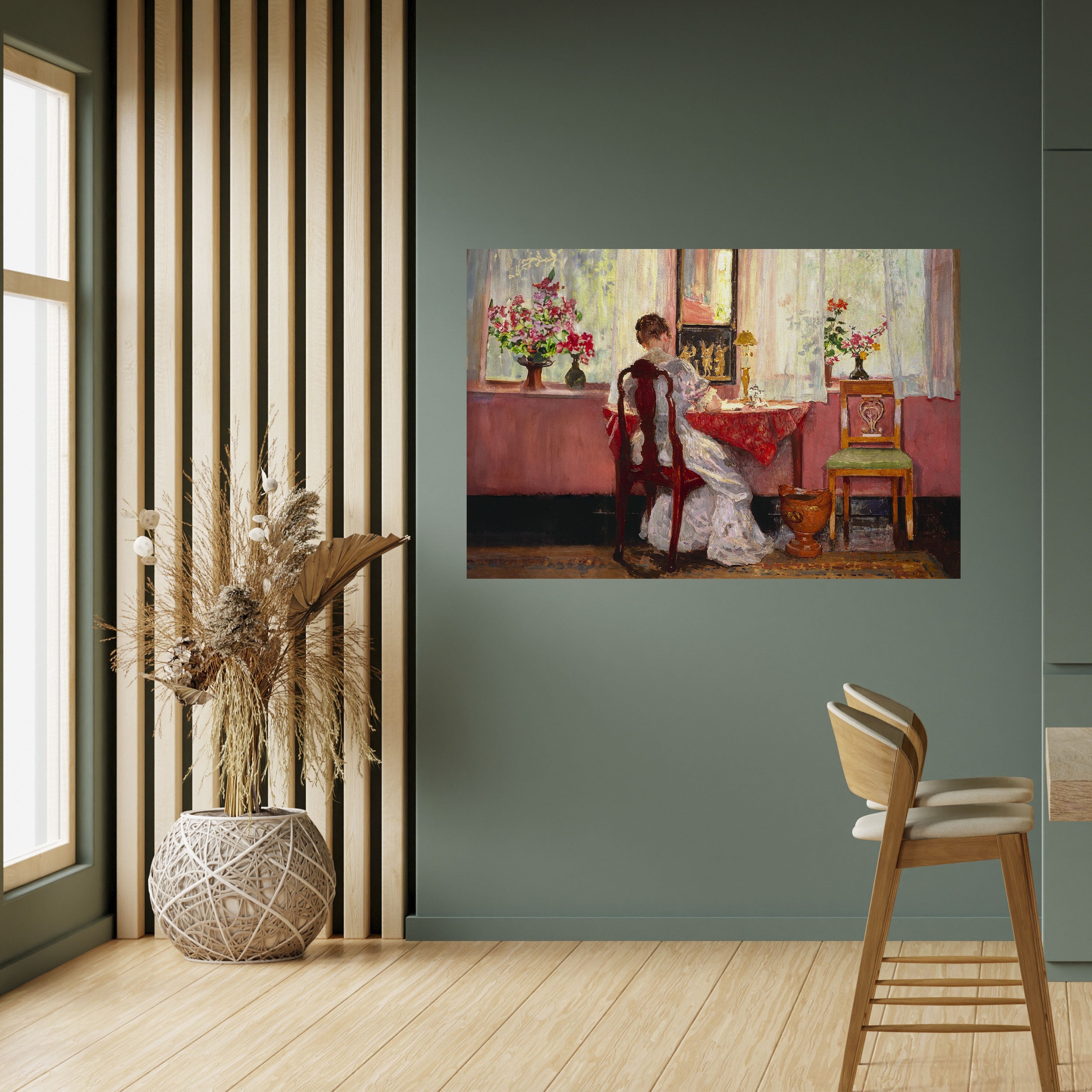 WHISPERS OF A GENTLE DAY Peel and Stick Horizontal Poster