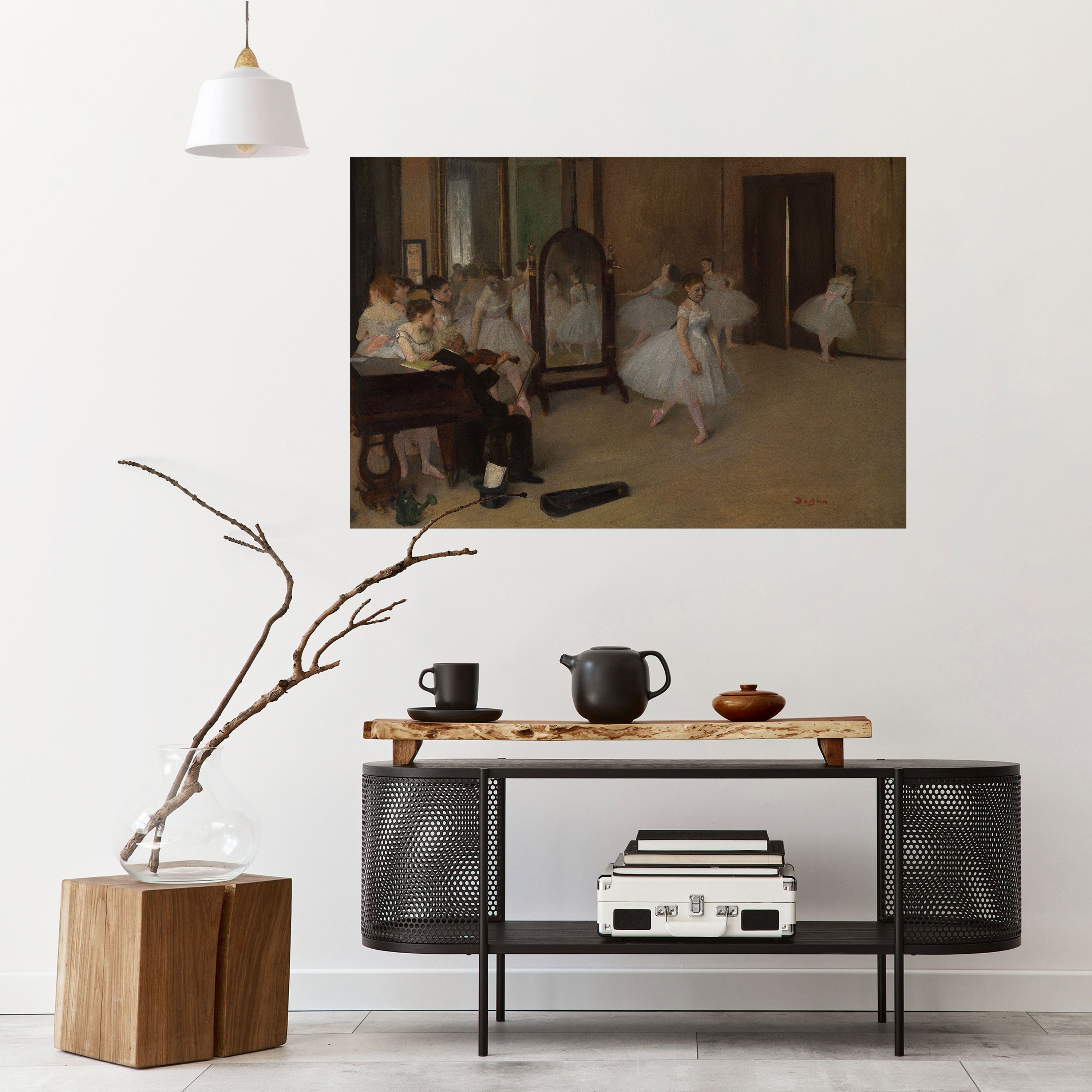 SPIRITS IN TUTUS Peel and Stick Horizontal Poster