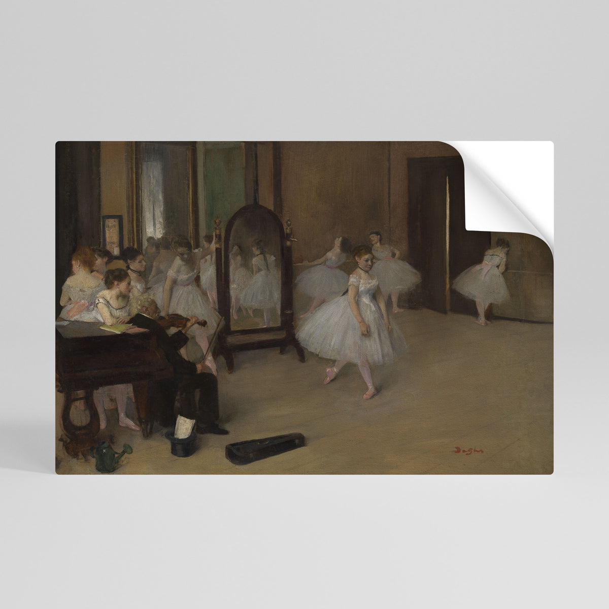 SPIRITS IN TUTUS Póster Autocolante Horizontal
