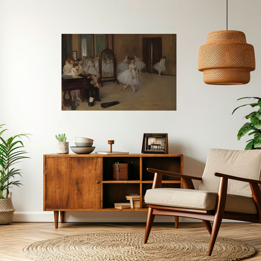 SPIRITS IN TUTUS Peel and Stick Horizontal Poster