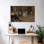 SPIRITS IN TUTUS Peel and Stick Horizontal Poster