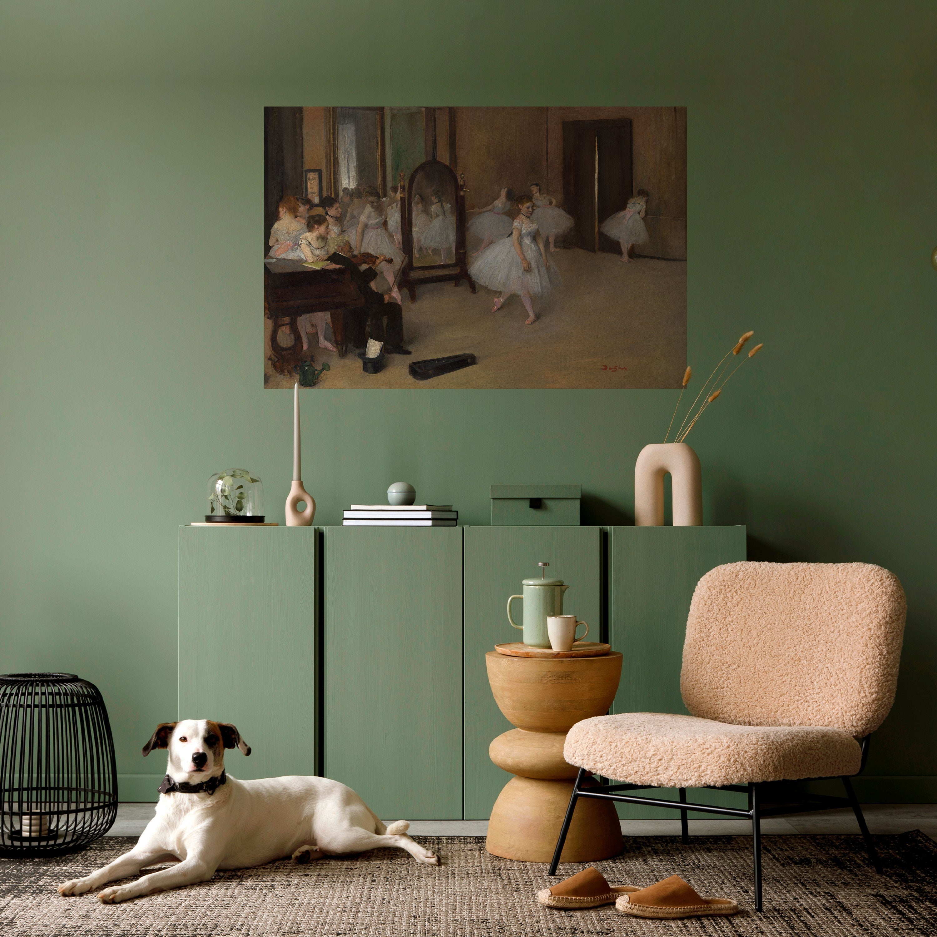 SPIRITS IN TUTUS Peel and Stick Horizontal Poster