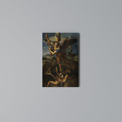 FURY AND FAITH Quadro em tela vertical