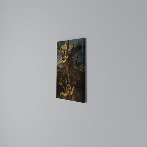 FURY AND FAITH Quadro em tela vertical