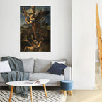 FURY AND FAITH Peel and Stick Vertical Poster