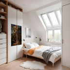 FURY AND FAITH Peel and Stick Vertical Poster