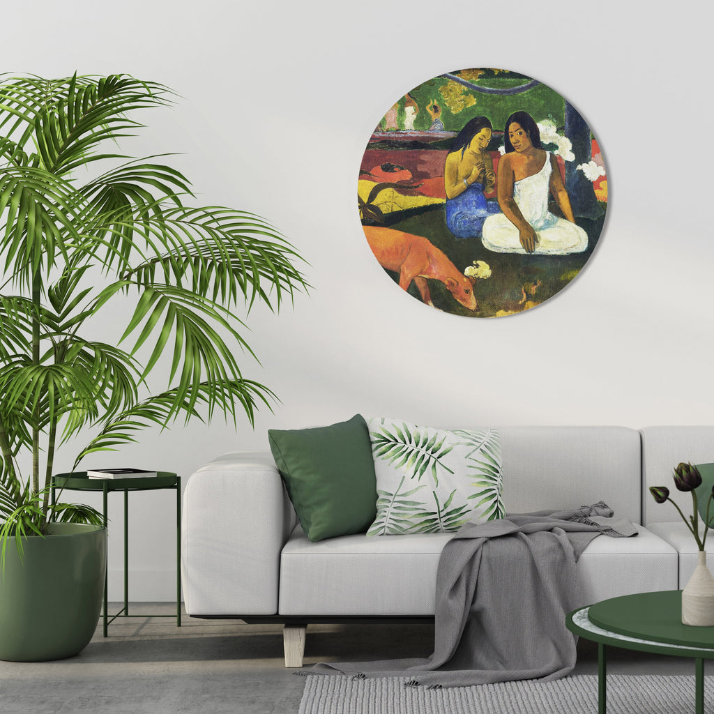 AREAREA BY GAUGUIN Quadro Redondo Decorativo