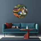 AREAREA BY GAUGUIN Quadro Redondo Decorativo
