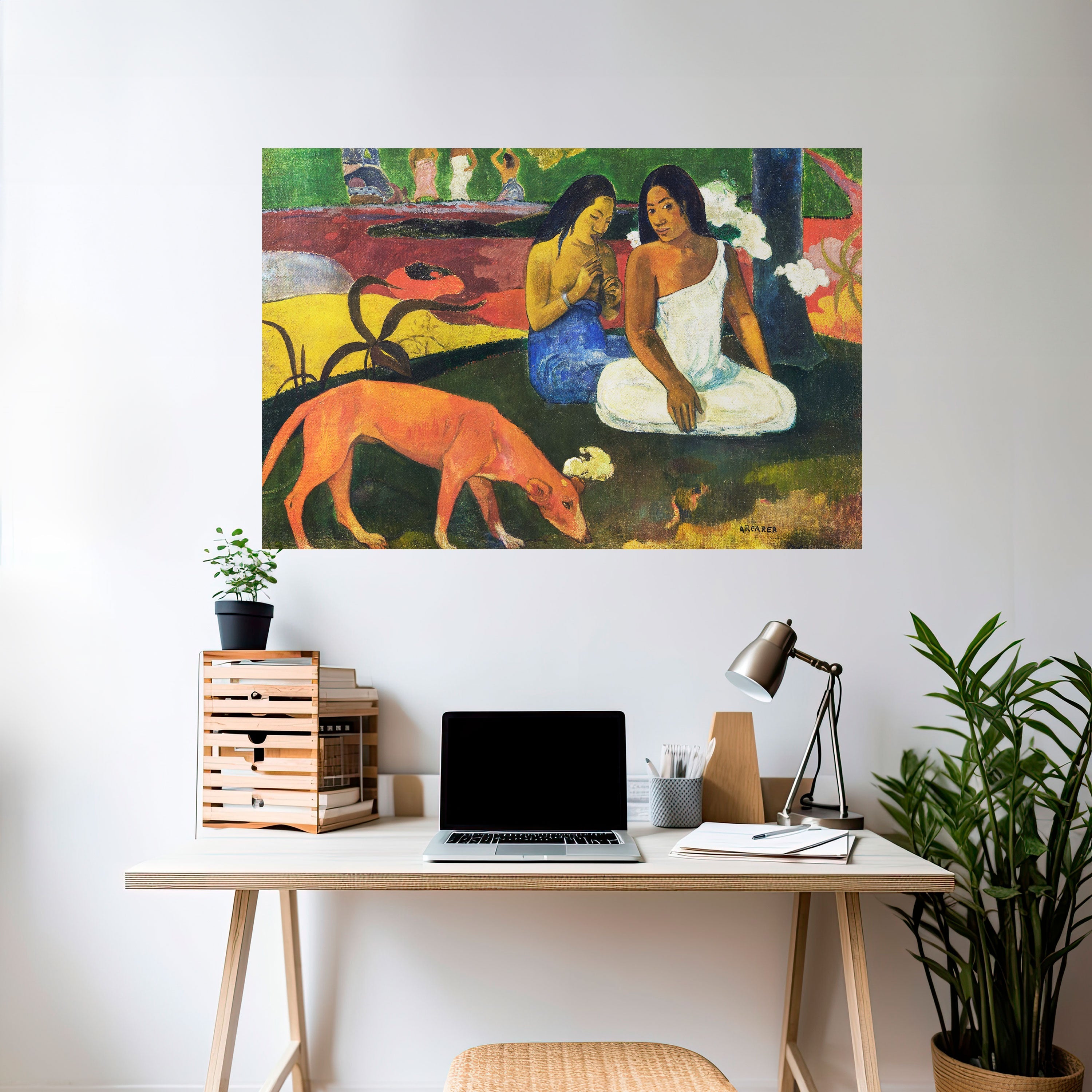 AREAREA BY GAUGUIN Poster Horizontal Autocolante