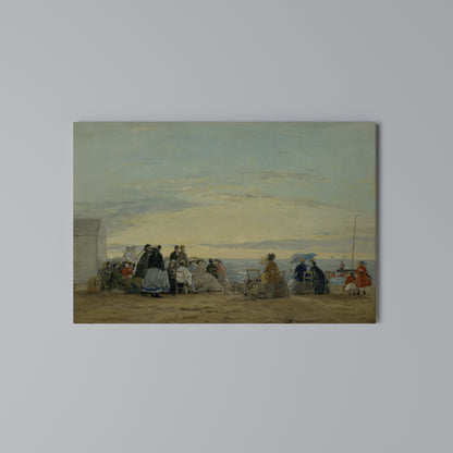 CHARMING COASTAL MOMENTS Horizontal Canvas Print