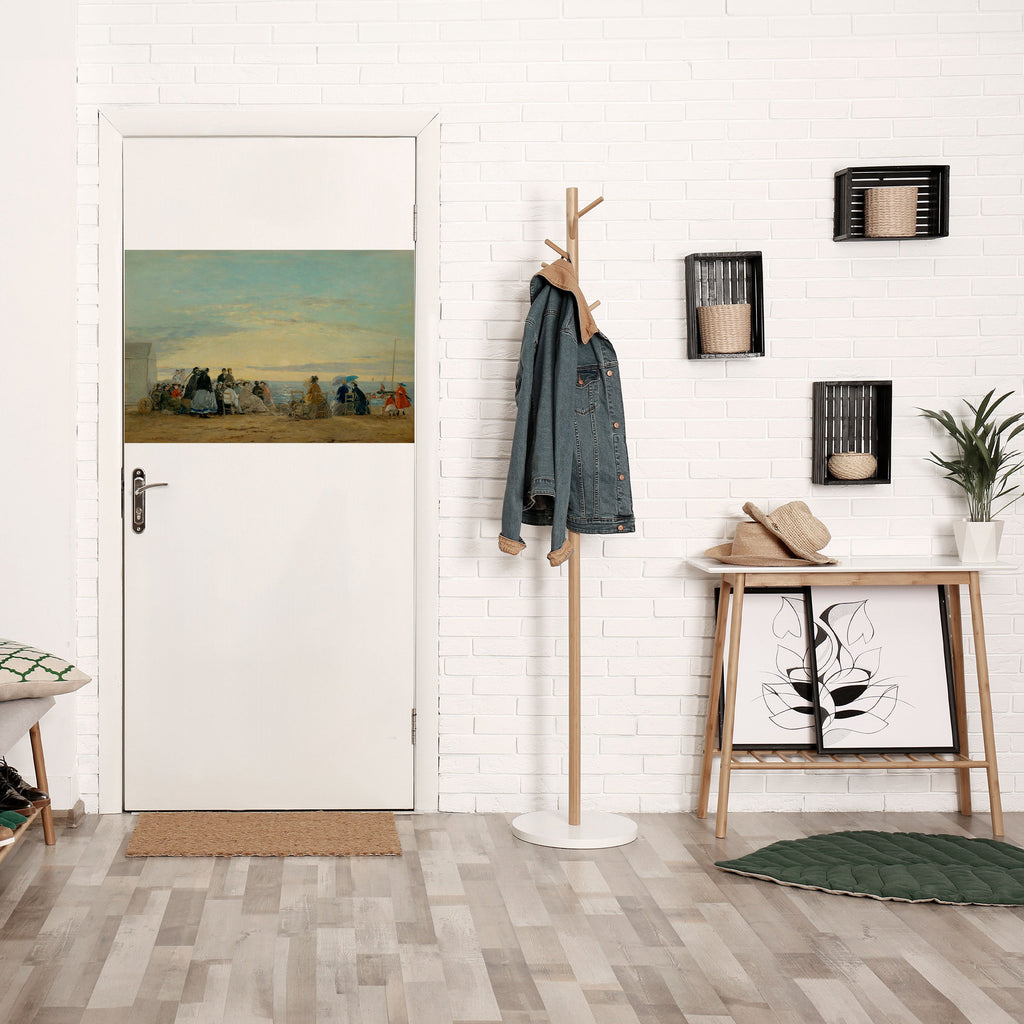 CHARMING COASTAL MOMENTS Peel and Stick Horizontal Poster