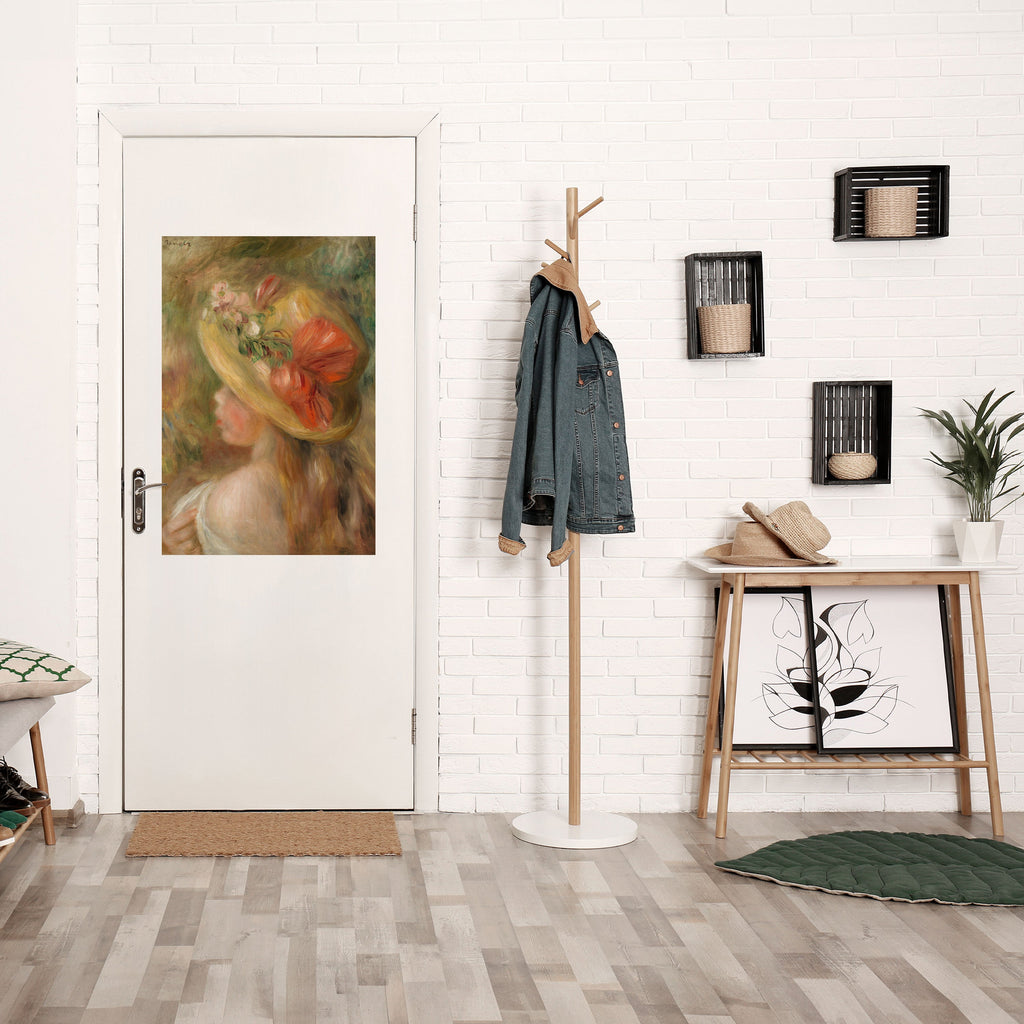 HAT OF PETALS Poster Vertical Autocolante