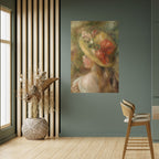 HAT OF PETALS Poster Vertical Autocolante