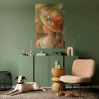 HAT OF PETALS Poster Vertical Autocolante