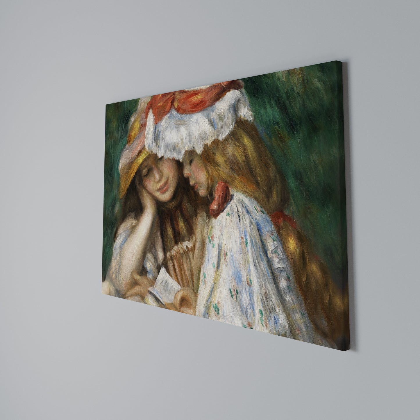 MUSE OF YOUTHFUL DREAMS Horizontal Canvas Print