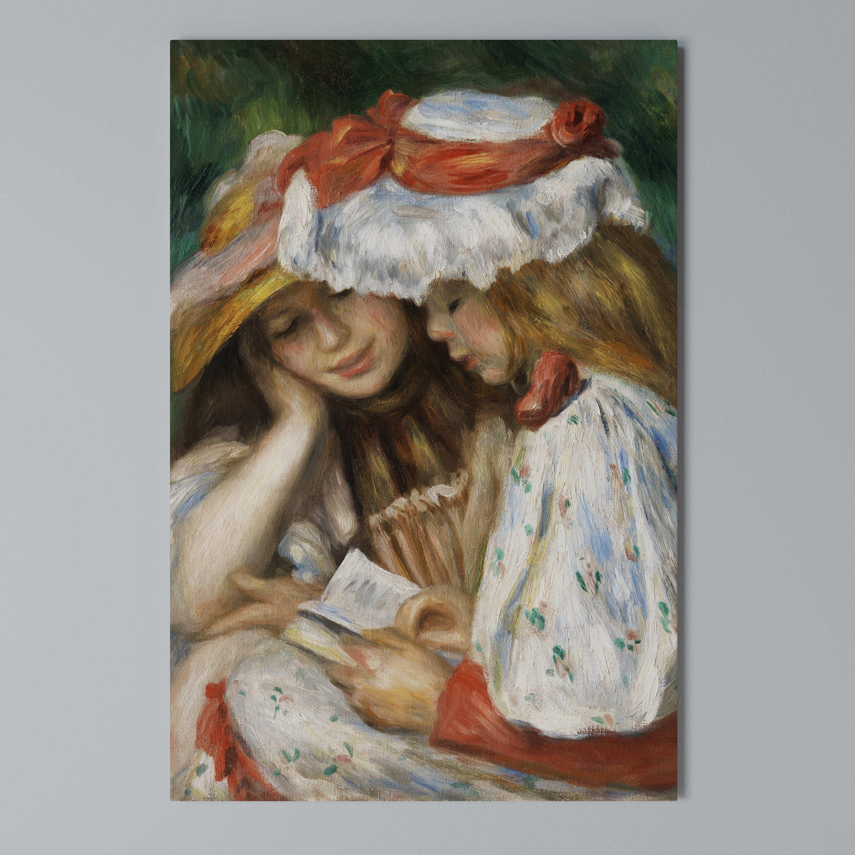 MUSE OF YOUTHFUL DREAMS Quadro em tela vertical