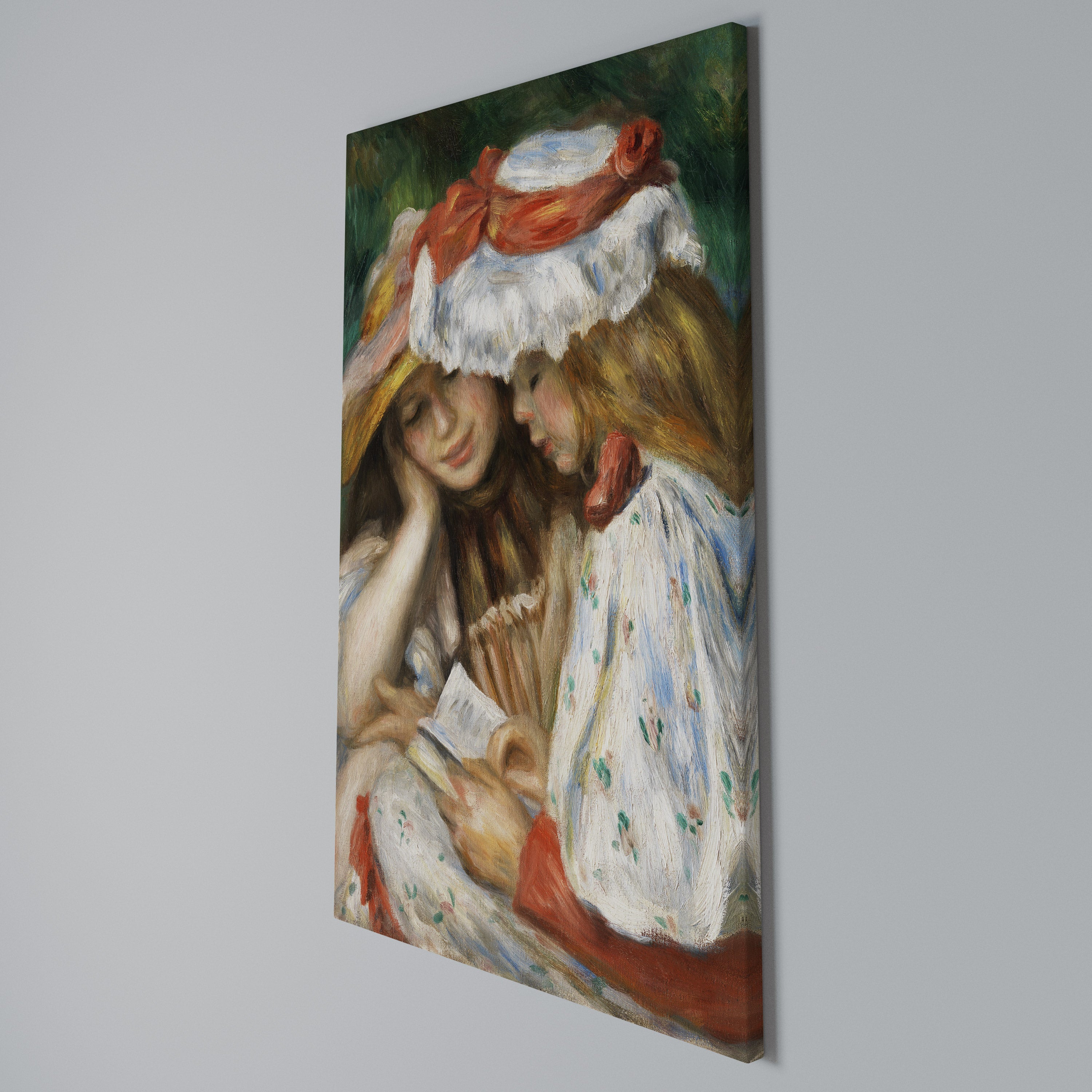 MUSE OF YOUTHFUL DREAMS Quadro em tela vertical