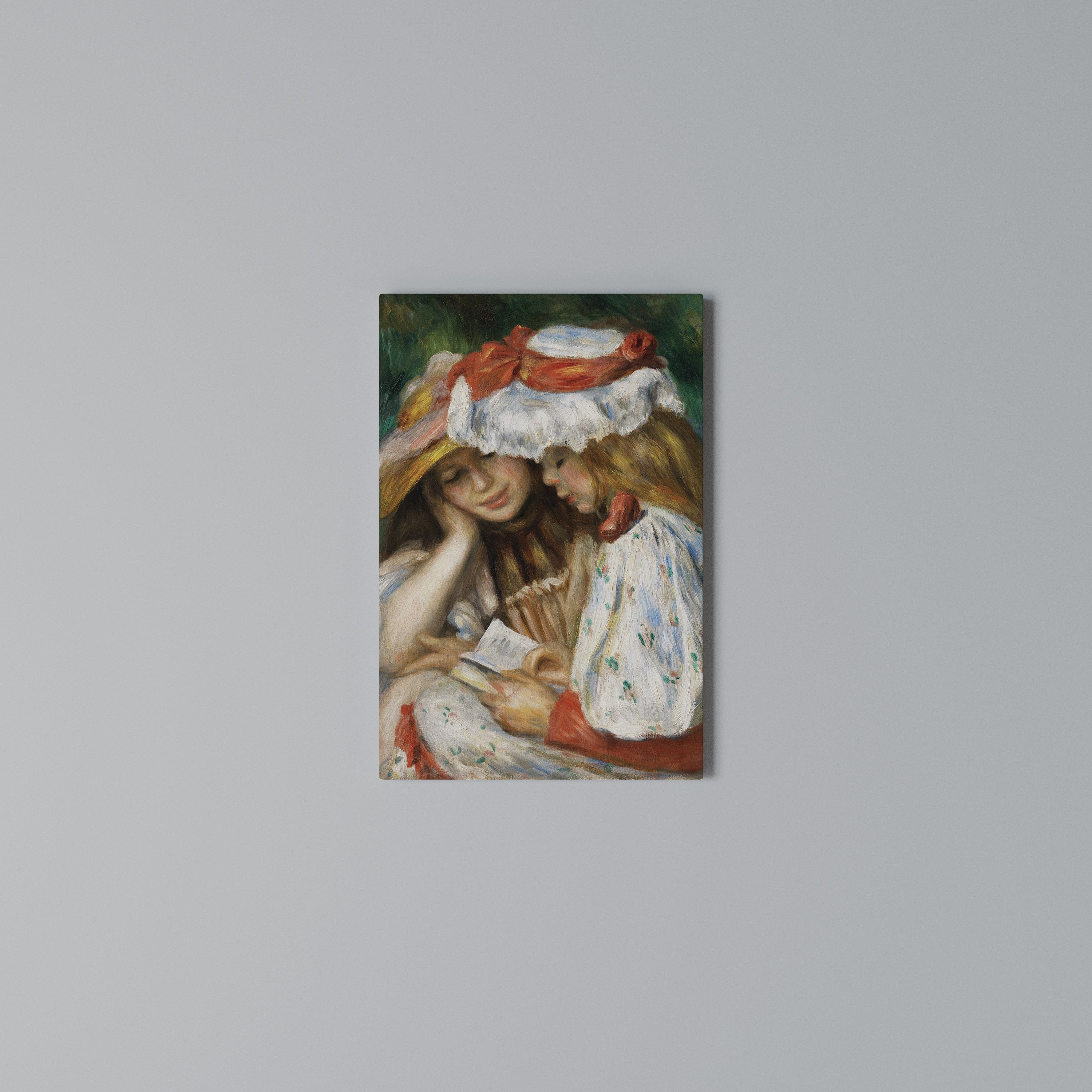 MUSE OF YOUTHFUL DREAMS Quadro em tela vertical
