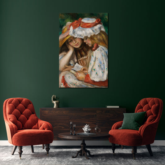 MUSE OF YOUTHFUL DREAMS Quadro em tela vertical
