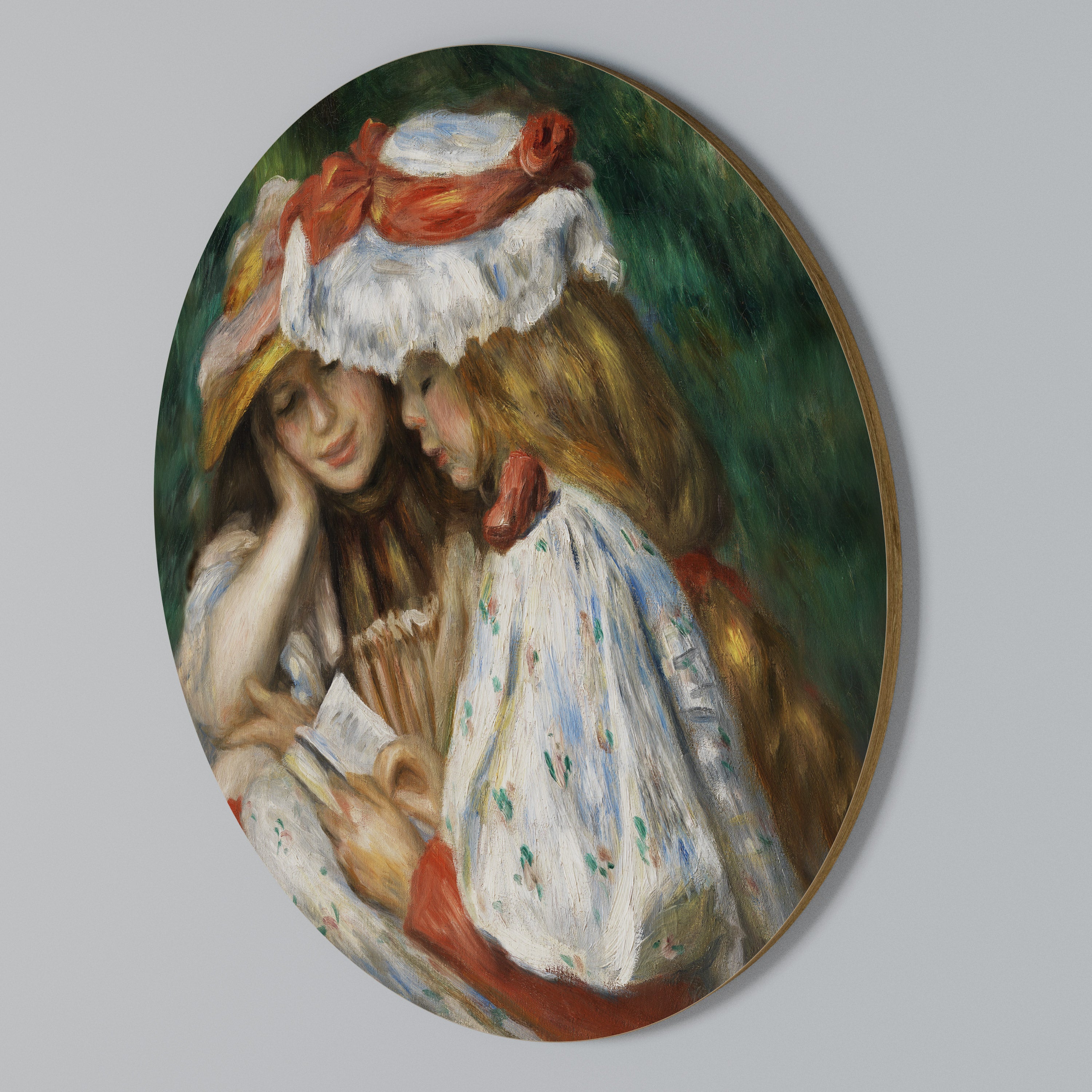 MUSE OF YOUTHFUL DREAMS Round Wall Art