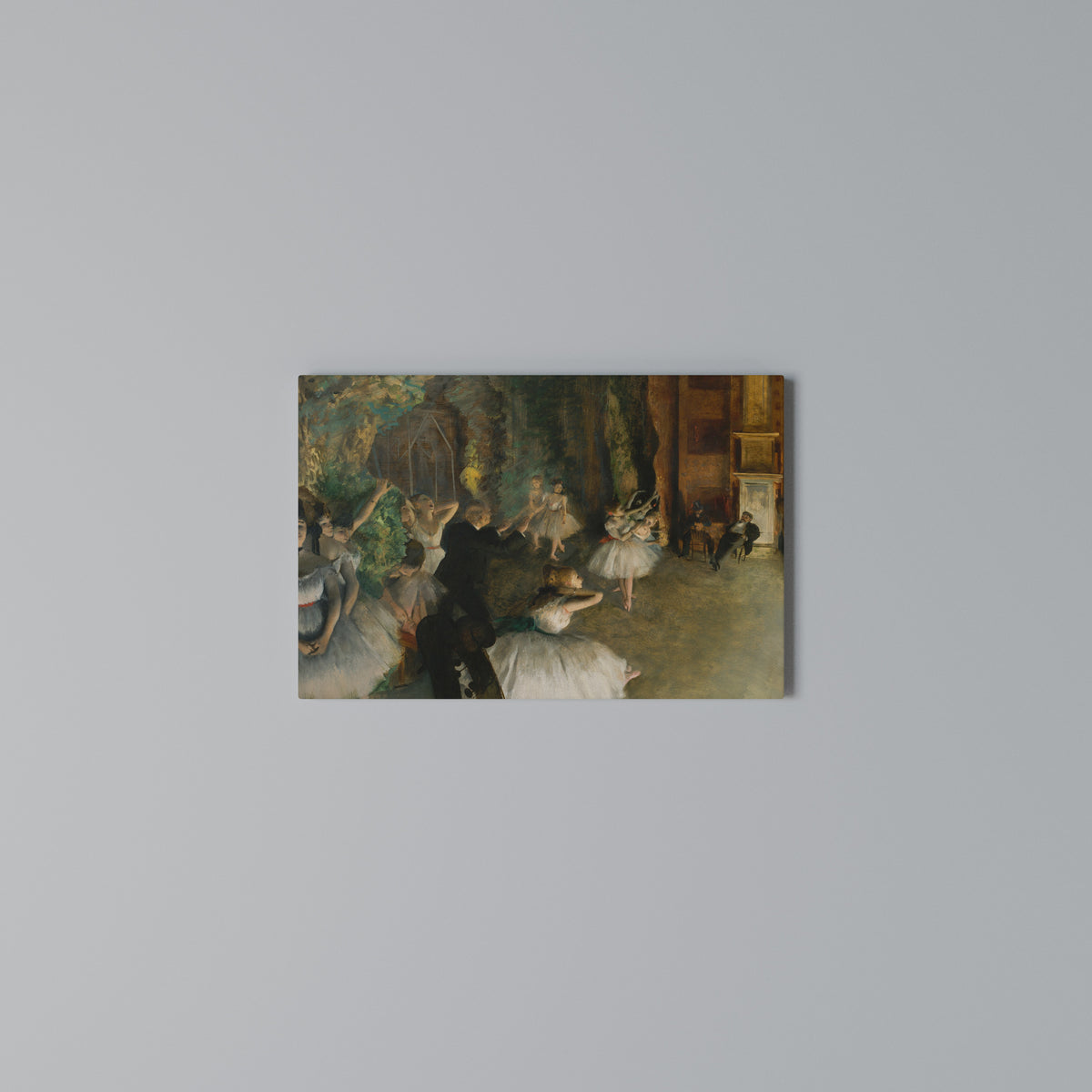 MYSTICAL BALLET REHEARSAL Horizontal Canvas Print