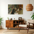 MYSTICAL BALLET REHEARSAL Peel and Stick Horizontal Poster