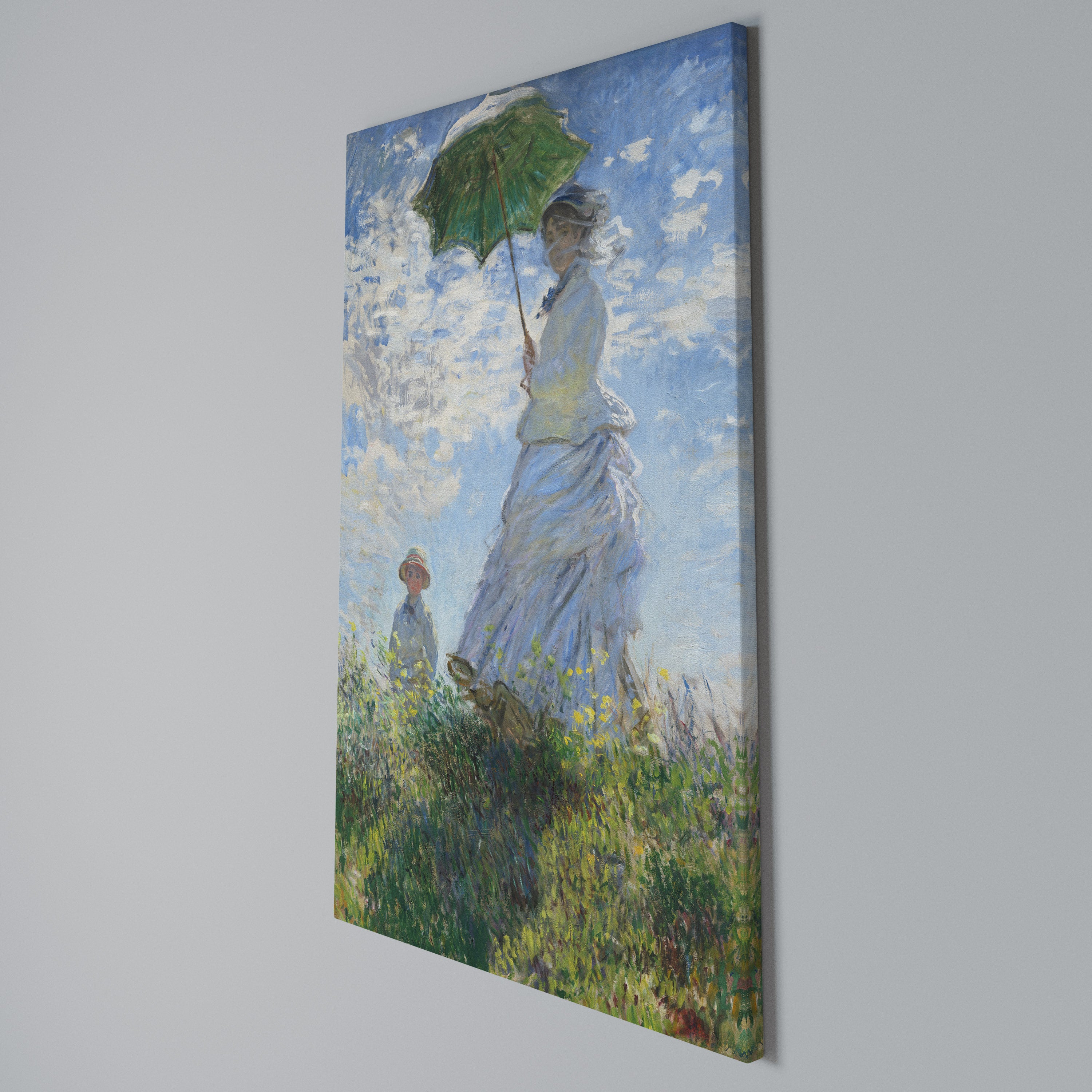 WHISPERS OF SPRING Quadro em tela vertical
