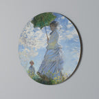 WHISPERS OF SPRING Round Wall Art