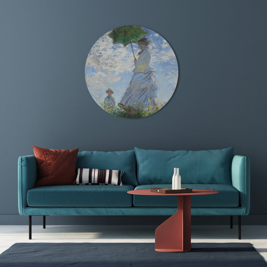 WHISPERS OF SPRING Round Wall Art