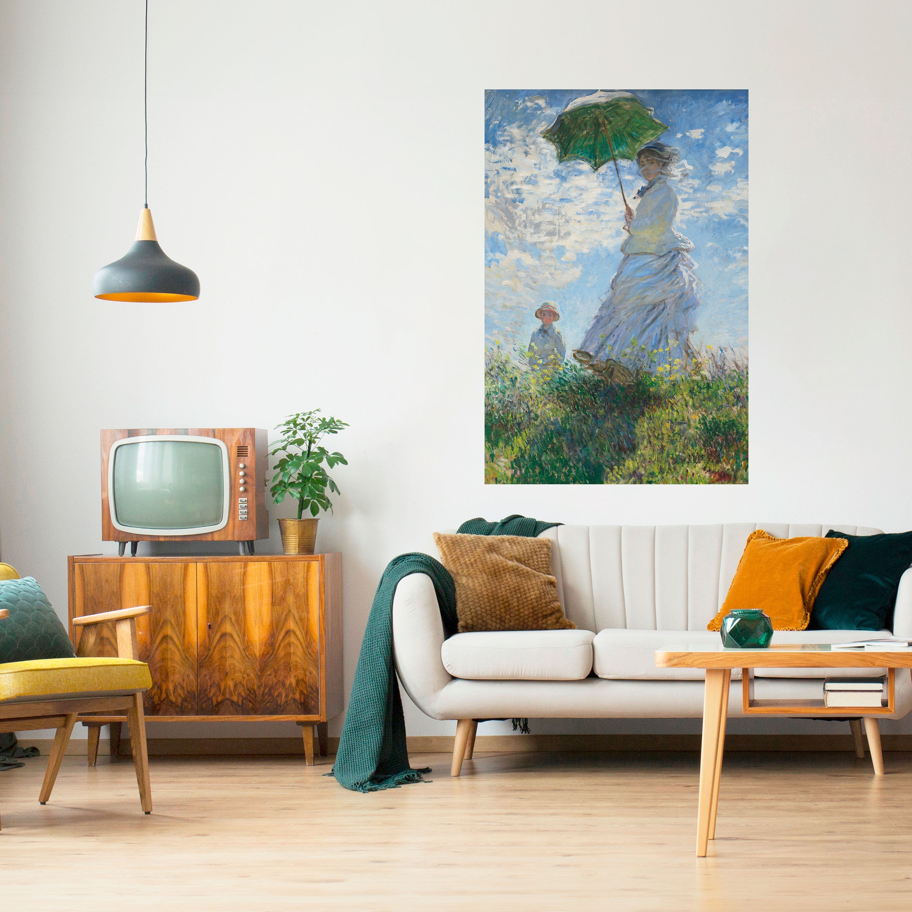 WHISPERS OF SPRING Peel and Stick Vertical Poster