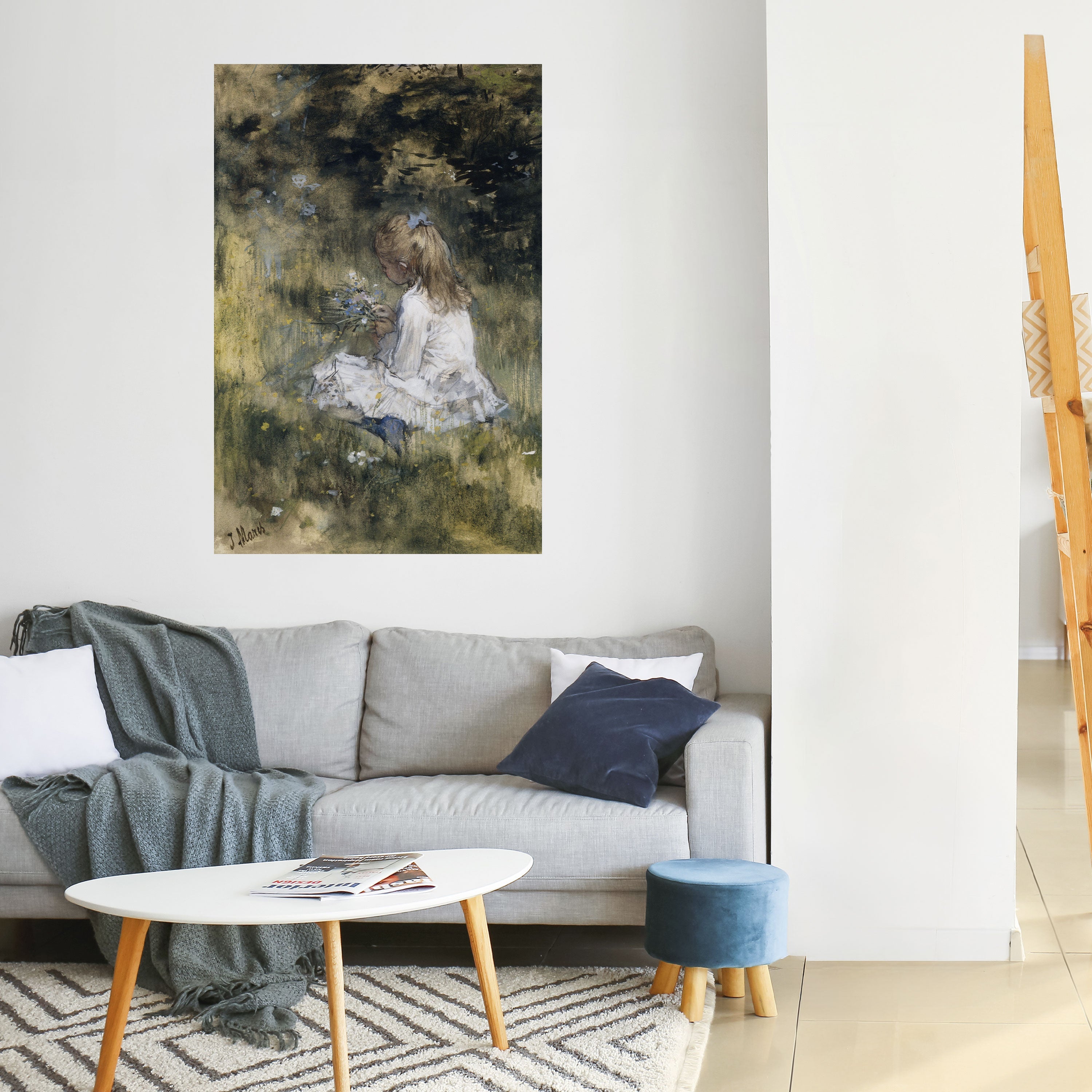 GATHERING SERENITY Poster Vertical Autocolante