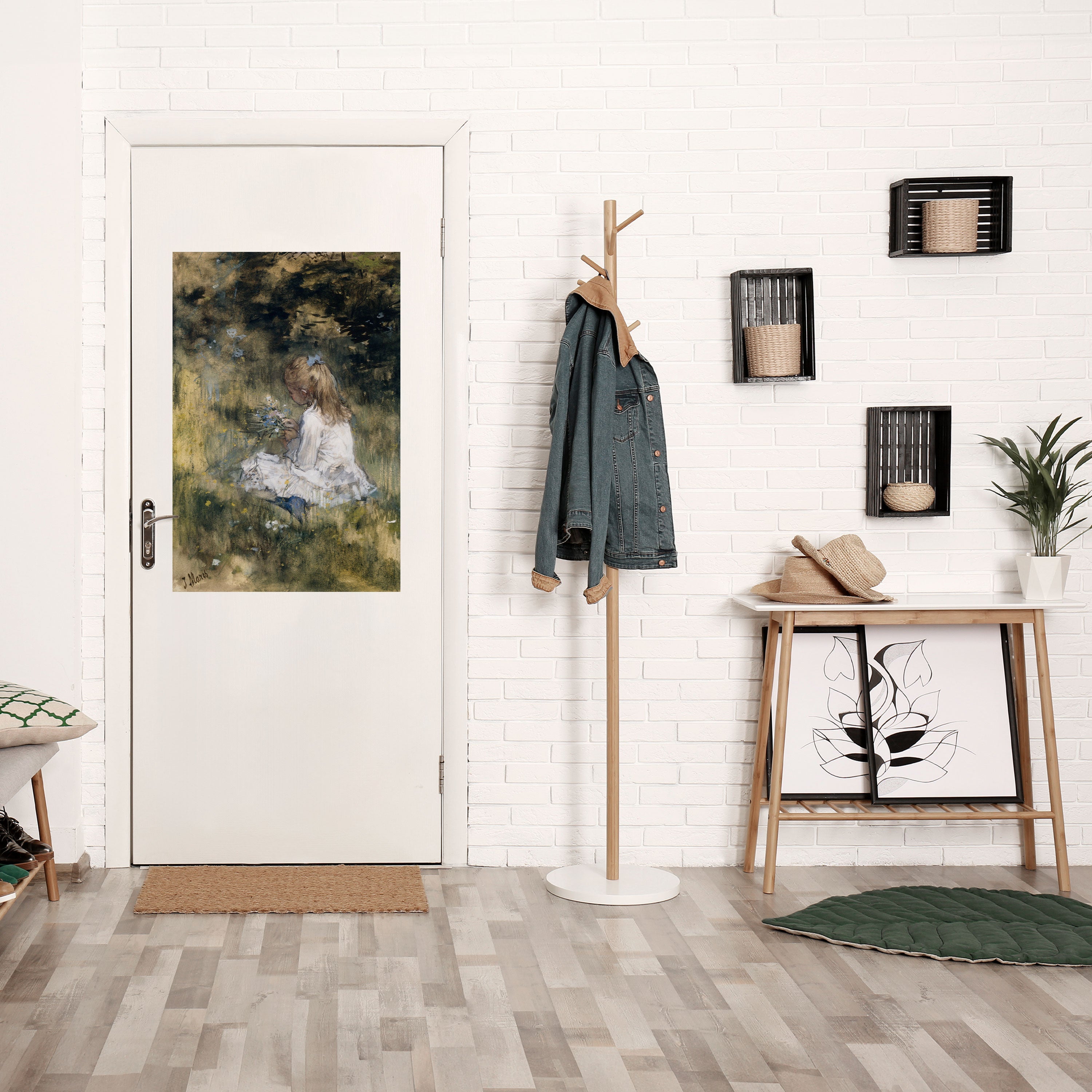 GATHERING SERENITY Poster Vertical Autocolante